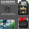 1x Kinder Auto Rückenlehnenschutz Organizer mit Produktbild-Vorschau 5
