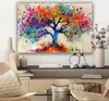 Leinwand Bilder 90x60 cm - Lebensbaum - Natur - Farbenfroh Produktbild-Vorschau 7
