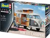 Revell VW T1 Camper Modellauto Bausatz 1:24 klassisches Produktbild-Vorschau 5