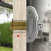 Verrou à bouton Design 5 pour porte d'entrée, cylindre Voir les images du produit 5