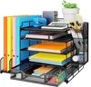 Organizer Schreibtisch Organizer mit Aktenhalter, Büro Produktbild-Vorschau 2