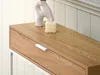 NIRAI Konsolentisch mit Schublade - Eiche / Weiß Produktbild-Vorschau 5