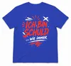 Camiseta azul, talla XXL, con el texto: "Soy culpable, como Vista previa de la imagen del producto 2
