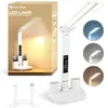 Doppel-LED Schreibtischlampe mit Akku & LCD Display, 6in1 Produktbild-Vorschau 1