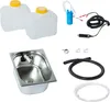 12V Camping Spüle Bausatz Waschbecken Spülbecken Mercedes Produktbild-Vorschau 1