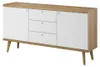 Wohnzimmer Sideboard mit 160 cm Breite, 3 Schubladen, in Produktbild-Vorschau 6