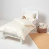 HOMESCAPES Kissenbezug 40 x 60 cm, creme, 100% Baumwolle Produktbild-Vorschau 4