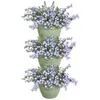 elho® Vibia campana 3er Wandtopf vertikal forrest Produktbild-Vorschau 3