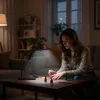 LED Schreibtischlampe Schwarz mit 15W Induktionsladegerät, Produktbild-Vorschau 12
