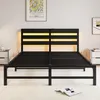 Zerbaco Polsterbett 140x200 cm, mit LED-Beleuchtung und Produktbild-Vorschau 3