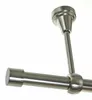 Gardinenstange Set Edelstahl Look Metall Ø 19mm zur Produktbild-Vorschau 1