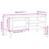 VidaXL 358040, Brązowy, Drewno, Drewno, 1060 mm, 400 mm, Podgląd zdjęcia produktu 8