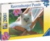 Puzzle - Kot na lehtku 200 dlk Náhled obrázku produktu 2