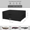 Dokon obal na záhradný nábytok 213x132x74cm Oxfordská Náhľad obrázku produktu 2