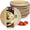 Moritz & Moritz 75x Palmblatt Teller Rund 20cm Produktbild-Vorschau 1