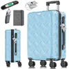 Valise de voyage KESSER® en ABS, coque rigide, roulettes à Voir les images du produit 1