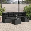 Eleganten-Stil 6-tlg. Garten-Lounge-Set mit Kissen Produktbild-Vorschau 1