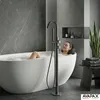 Avapax | Badewannenarmatur - Gun Metal - Freistehend - Matt Produktbild-Vorschau 3