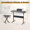 COSTWAY 61klávesové klávesové piano, elektrické piano se Náhled obrázku produktu 3
