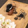 Metallene Schlüsselhänger mit Karabiner und Chip, 5 Stück, Produktbild-Vorschau 2
