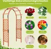 COSTWAY Rose oblúk záhradný oblúk pre popínavé rastliny, Náhľad obrázku produktu 6