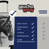 MuchoWow® Koffer Handgepäck Trolley Rollkoffer Kleine Produktbild-Vorschau 6
