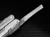 A close-up shot of a Leatherman multi-tool with its file attachment extended. Produktbild-Vorschau