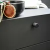 INSPIRE Axel Möbelknauf Zylinder 18 x 25 mm Schwarz 2 Stück Produktbild-Vorschau 2