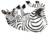 Clayre & Eef Wijnrek Zebra, 32x12x18 cm, zwart, kunststof Productafbeelding-voorbeeld 2