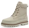 Tamaris Damen Stiefeletten 1-26231-43 418 Farbe: Beige Produktbild-Vorschau 7