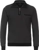 Pullover mit halbem Reißverschluss grau meliert Casa Moda Produktbild-Vorschau 1