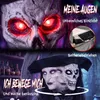 HOMCOM, dekoracja na Halloween, animowana wiedźma, 180 cm, Podgląd zdjęcia produktu 4