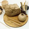 Kurtzy Holz Modellierwerkzeug Ton Set (10er-Pack) 14,4-16 Produktbild-Vorschau 7
