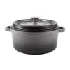 Eisentopf mit Deckel 4,3 L Vintage Cuisine Grau Ombre Produktbild-Vorschau 1