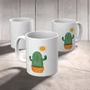 Mr. & Mrs. Panda Pott Kaktus Sonne - Weiß - Geschenk, Produktbild-Vorschau 5