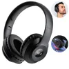 A pair of black over-ear headphones with a digital display showing '106.8'. Inset images show a man wearing the headphones and a close-up of the headphone earcup connected to a device. Produktbild-Vorschau