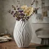Mauro Ferretti Vase, Honduras, Ø 27 x 41,5 cm, weiß, Produktbild-Vorschau 8