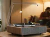 Retro-Walnuss Bluetooth-Plattenspieler Turntables mit 4 Produktbild-Vorschau 3