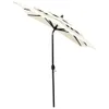 vidaXL Parasol avec mât en aluminium 3 couches couleur Voir les images du produit 2