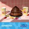 Peppa Pig Pappbecher 250 ml 8er Pack Gelb Partybecher Produktbild-Vorschau 2