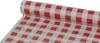 STARPAK Folien-Tischdecke "Karo" (B)800 mm x (L)50 m rot Produktbild-Vorschau 1