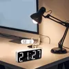 Digitálne hodiny v severoeurópskom štýle, biele, Náhľad obrázku produktu 8