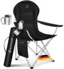 KESSER® Campingstuhl faltbar bis 150 kg Angelstuhl Produktbild-Vorschau 1