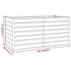 Hochbeet Rostig 160x80x77 cm Cortenstahl Produktbild-Vorschau 7