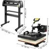 VEVOR 5-in-1-Wärmepresse-Transfermaschine 38 x 38 cm mit Produktbild-Vorschau 8