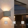 ZMH LED Applique murale extérieure 4ER 5W Gris Applique Voir les images du produit 6
