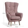NABBI Sessel Altino 1F - rosa Produktbild-Vorschau 2