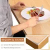 WOLTU Tischdecke transparent 2 mm, mit abgeschrägter Kante, Produktbild-Vorschau 5