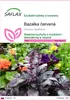 SAFLAX - Bazalka červená - Ocimum basilicum - 200 Semená Náhľad obrázku produktu 1