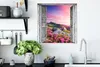 MuchoWow® Poster Berge - Landschaft - Aussicht - Blumen Produktbild-Vorschau 3